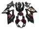 Online Negro Rojo Llama Carenado Moto Suzuki GSXR 1000 2007-2008