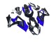 Online Azul Negro Brillante Kits Carenados Moto Suzuki GSXR 1000 2007-2008