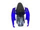 Online Azul Negro Brillante Kits Carenados Moto Suzuki GSXR 1000 2007-2008