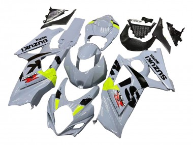 Online Gris Claro Verde Negro Carenado Moto Suzuki GSXR 1000 2007-2008