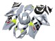 Online Gris Claro Verde Negro Carenado Moto Suzuki GSXR 1000 2007-2008