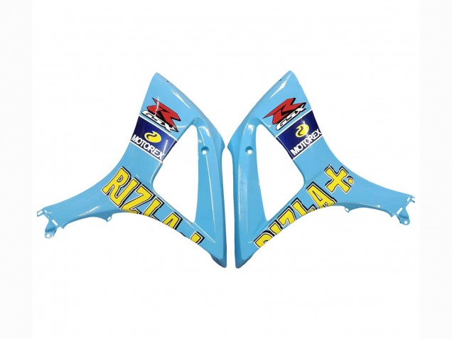 Online Azul Claro Amarillo Negro Motul Rizla Carenado Moto Suzuki GSXR 1000 2007-2008