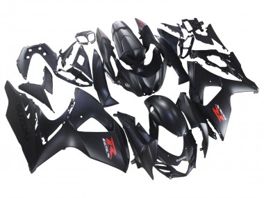 Online Negro Mate Rojo Calcomanía Carenado Moto Suzuki GSXR 1000 2007-2008