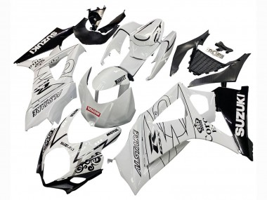 Online Blanco Negro Alstare Corona Motul Carenado Moto Suzuki GSXR 1000 2007-2008