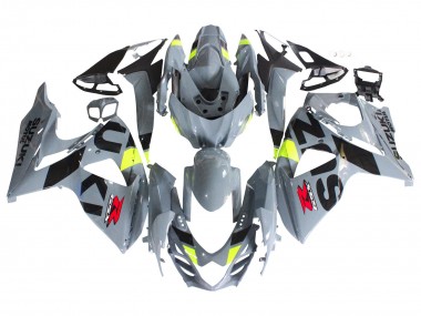 Online Gris Neon Amarillo Negro Motul Carenado Moto Suzuki GSXR 1000 2009-2016