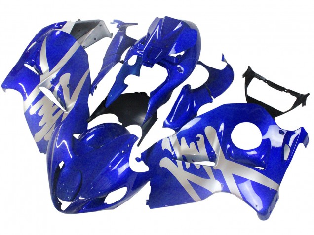 Online Azul Brillante Carenado Moto Suzuki GSXR 1300 Hayabusa 1996-2007