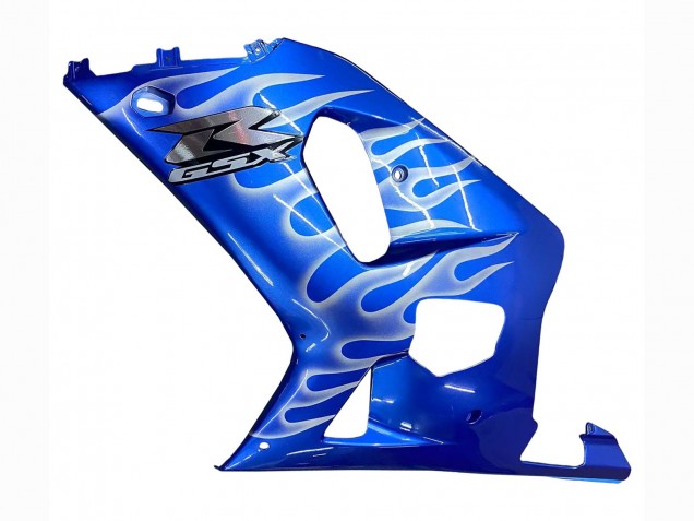 Online Azul Blanco Llama Carenado Moto Suzuki GSXR 600 / GSXR 750 2001-2003