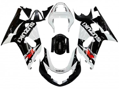 Online Blanco Negro Brillante Rojo Carenado Moto Suzuki GSXR 600 / GSXR 750 2001-2003