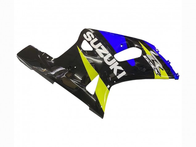 Online Azul Amarillo Negro Brillante Carenado Moto Suzuki GSXR 600 / GSXR 750 2001-2003