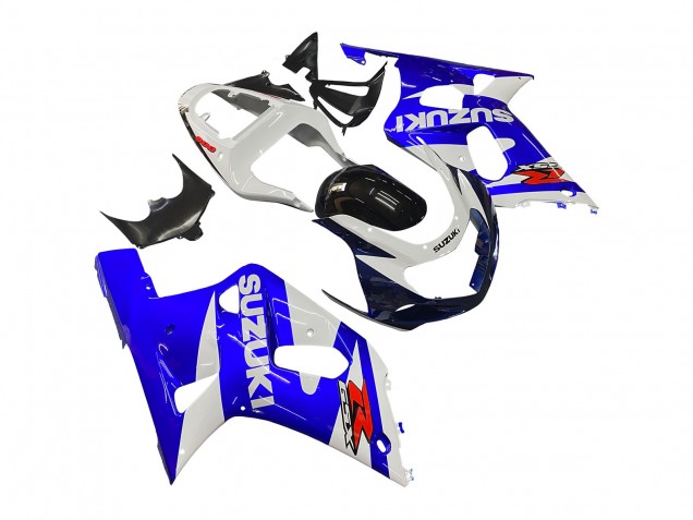 Online Blanco Azul Negro Brillante Rojo Carenados Moto Suzuki GSXR 600 / GSXR 750 2001-2003
