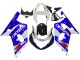 Online Blanco Azul Negro Brillante Rojo Carenados Moto Suzuki GSXR 600 / GSXR 750 2001-2003