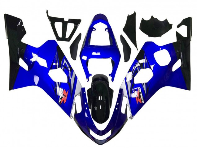 Online Azul Blanco Negro Carenados Moto Suzuki GSXR 600 / GSXR 750 2004-2005