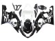 Online Blanco Negro Carenados Moto Suzuki GSXR 600 / GSXR 750 2004-2005