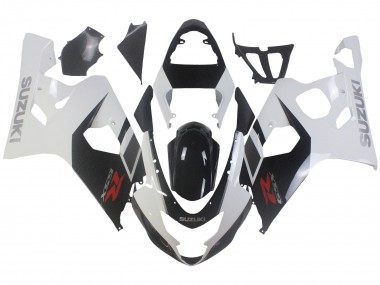 Online Blanco Negro Rojo Carenado Moto Suzuki GSXR 600 / GSXR 750 2004-2005