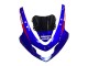 Online Azul Rojo Negro Motul Dunlop Carenado Moto Suzuki GSXR 600 / GSXR 750 2004-2005