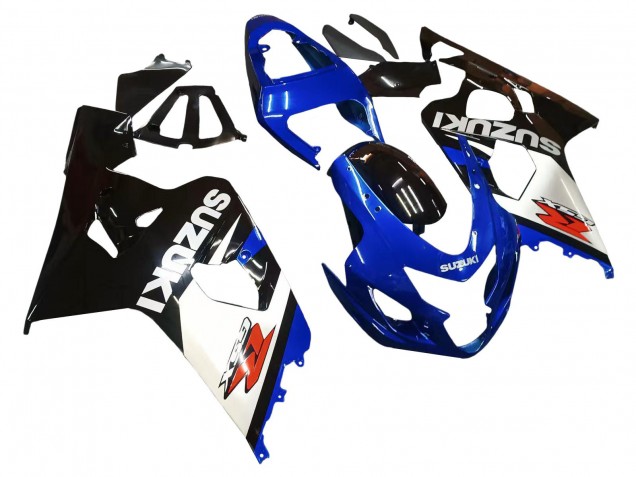 Online Azul Blanco Negro Carenado Moto Suzuki GSXR 600 / GSXR 750 2004-2005