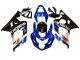 Online Azul Blanco Negro Carenado Moto Suzuki GSXR 600 / GSXR 750 2004-2005