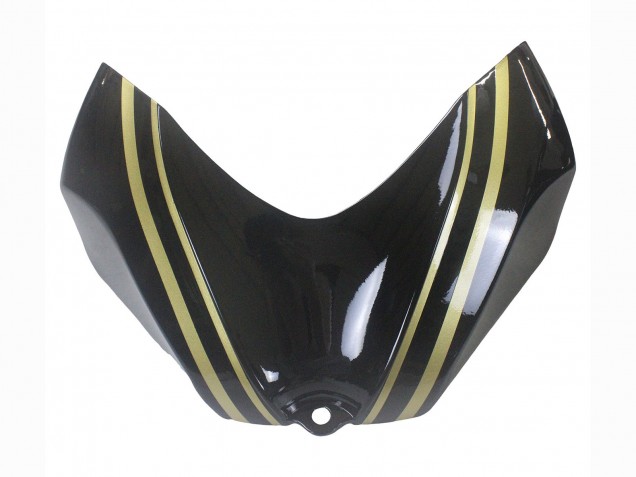 Online Negro Brillante Oro Raya Carenado Moto Suzuki GSXR 600 / GSXR 750 2006-2007