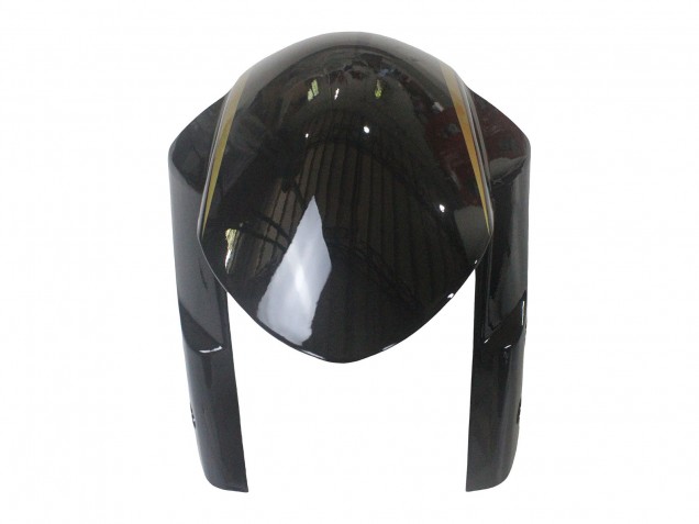 Online Negro Brillante Oro Raya Carenado Moto Suzuki GSXR 600 / GSXR 750 2006-2007