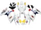 Online Blanco Rojo Amarillo Motul Carenado Moto Suzuki GSXR 600 / GSXR 750 2006-2007