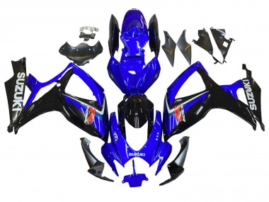 Online Azul Negro Rojo Carenado Moto Suzuki GSXR 600 / GSXR 750 2006-2007