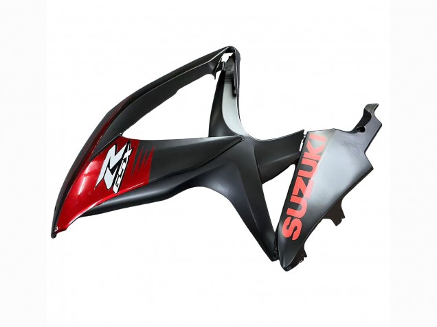 Online Negro Mate Rojo Carenado Moto Suzuki GSXR 600 / GSXR 750 2008-2010