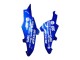 Online Azul Amarillo Rizla Carenado Moto Suzuki GSXR 600 / GSXR 750 2008-2010