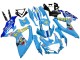 Online Azul Amarillo Rizla Carenado Moto Suzuki GSXR 600 / GSXR 750 2008-2010