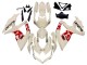 Online Crema Blanco Rojo Negro Carenado Moto Suzuki GSXR 600 / GSXR 750 2008-2010