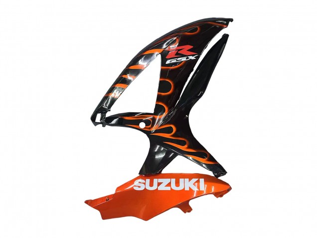 Online Negro Brillante Naranja Llama Carenado Moto Suzuki GSXR 600 / GSXR 750 2008-2010