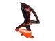 Online Negro Brillante Naranja Llama Carenado Moto Suzuki GSXR 600 / GSXR 750 2008-2010