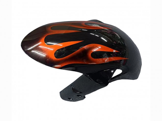 Online Negro Brillante Naranja Llama Carenado Moto Suzuki GSXR 600 / GSXR 750 2008-2010
