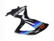 Online Negro Brillante Azul Carenado Moto Suzuki GSXR 600 / GSXR 750 2008-2010