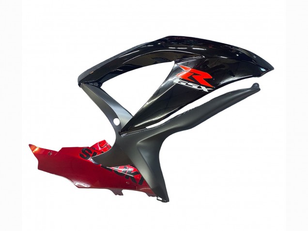 Online Rojo Negro Brillante Carenados Moto Suzuki GSXR 600 / GSXR 750 2008-2010