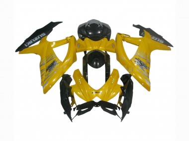 Online Amarillo Negro Brillante Carenado Moto Suzuki GSXR 600 / GSXR 750 2008-2010