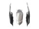 Online Plata Negro Mate Carenado Moto Suzuki GSXR 600 / GSXR 750 2008-2010