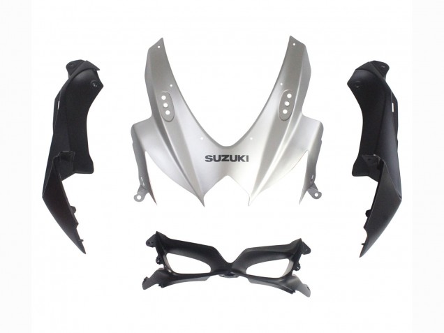 Online Plata Negro Mate Carenado Moto Suzuki GSXR 600 / GSXR 750 2008-2010