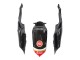 Online Negro Brillante Rojo Blanco Motul Lucky Strike Carenado Moto Suzuki GSXR 600 / GSXR 750 2008-2010
