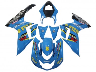 Online Azul Amarillo Negro Rizla Carenado Moto Suzuki GSXR 600 / GSXR 750 2011-2024