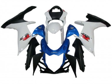 Online Blanco Azul Negro Carenado Moto Suzuki GSXR 600 / GSXR 750 2011-2024