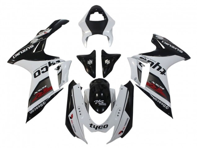Online Blanco Negro Tyco Faro Carenado Moto Suzuki GSXR 600 / GSXR 750 2011-2024