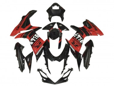 Online Azul Blanco Negro Carenados Moto Suzuki GSXR 600 / GSXR 750 2011-2024