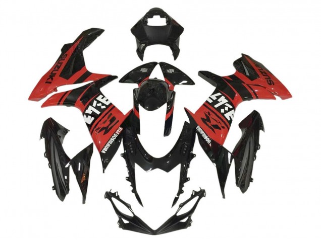Online Azul Blanco Negro Carenados Moto Suzuki GSXR 600 / GSXR 750 2011-2024
