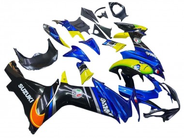 Online Azul Amarillo Carenado Moto Suzuki GSXR 600 / GSXR 750 2011-2024