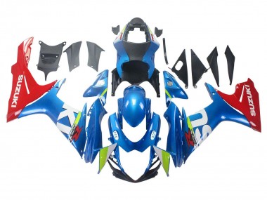 Online Azul Rojo Carenado Moto Suzuki GSXR 600 / GSXR 750 2011-2024