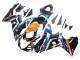 Online Azul Claro Naranja Negro Blanco Tiburón 46 Carenado Moto Suzuki GSXR 600 / GSXR 750 2011-2024