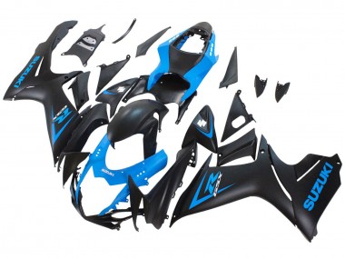 Online Azul Negro Mate Carenados Moto Suzuki GSXR 600 / GSXR 750 2011-2024