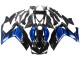 Online Azul Negro Brillante Carenados Moto Yamaha YZF R3/R25 2015-2018
