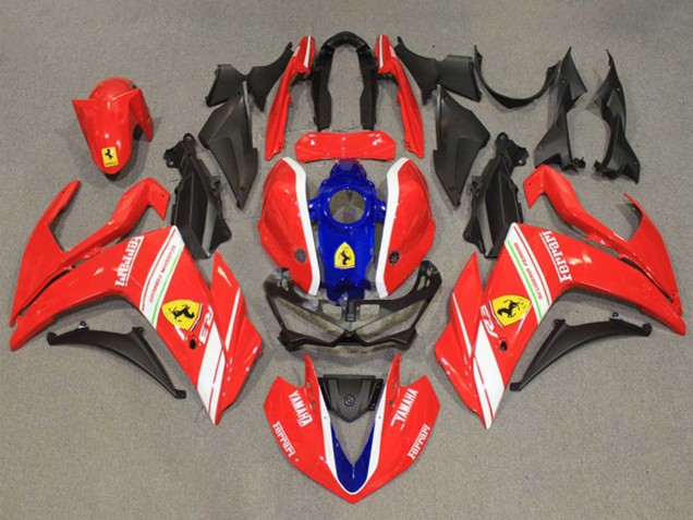 Online Rojo Blanco Azul Carenado Moto Yamaha YZF R3/R25 2015-2018