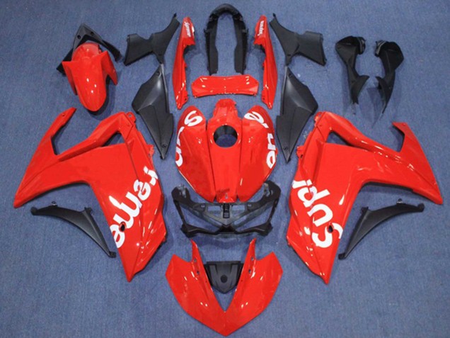 Online Rojo Blanco Supreme Carenado Moto Yamaha YZF R3/R25 2015-2018